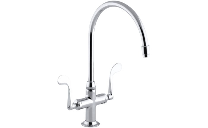 Two-Handle Single-Hole Kitchen Faucet