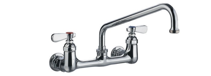 Wall-Mounted Kitchen Faucet