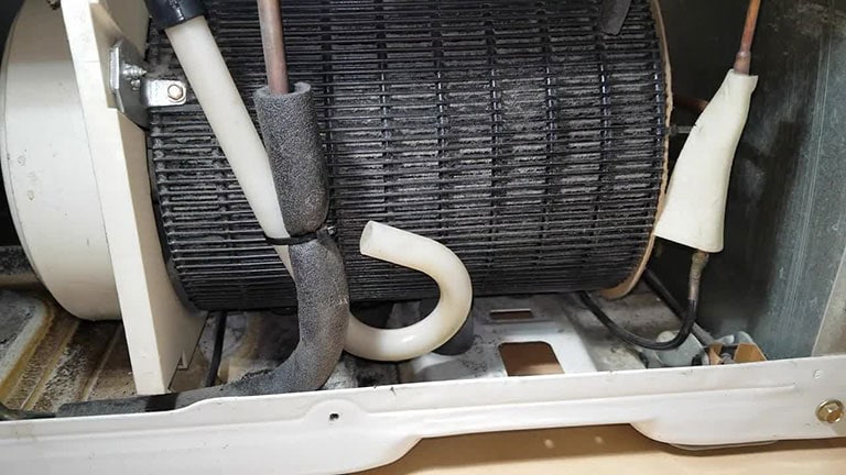 Clogged Up Condenser Coils
