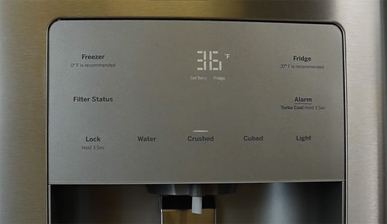 Temperature Control Settings on Kenmore Refrigerator